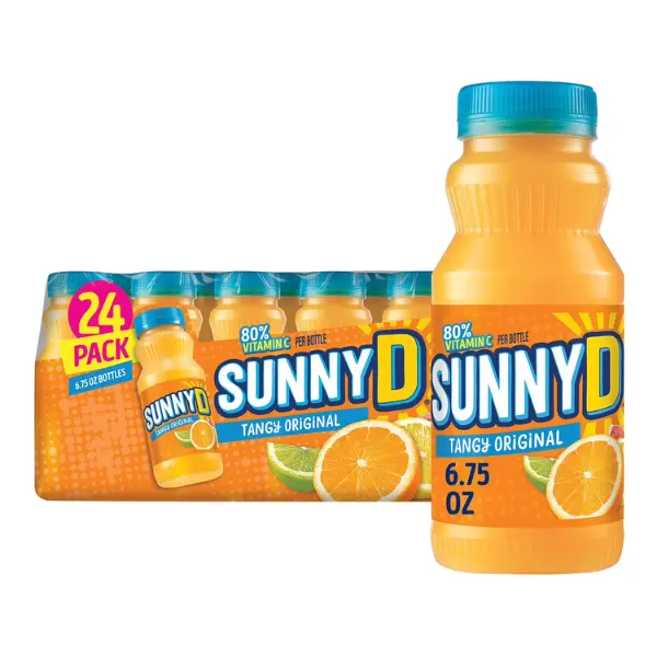 SunnyD Tangy Original Orange Citrus Punch (24-Pack) | Classic Fruity Refreshment!
