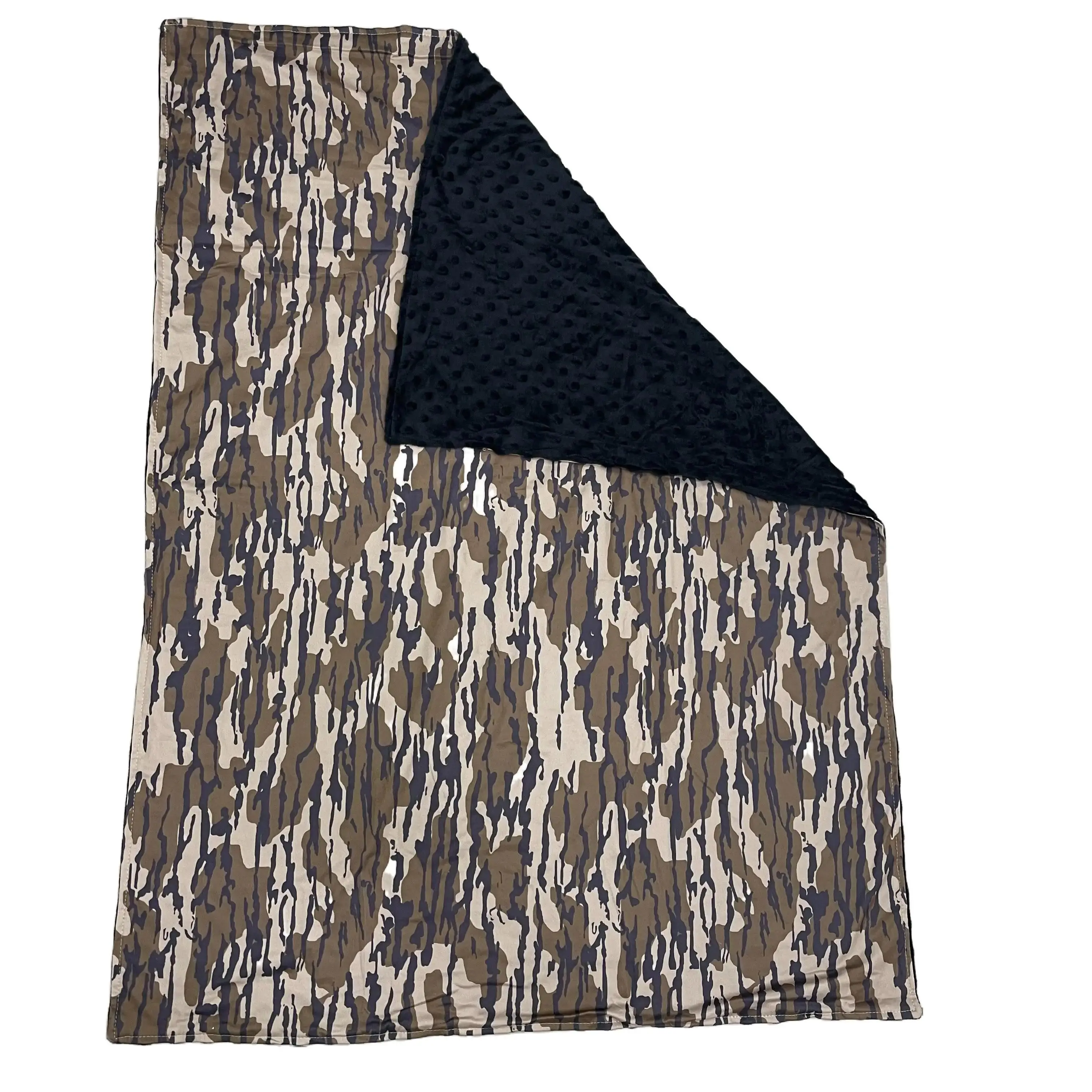 Newborn baby blanket camo brown minky blanket outdoor hunting blanket Newborn baby blanket camo brown minky blanket outdoor hunting blanket