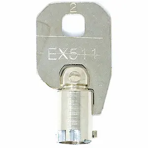 CompX Fort EX512 Tubular Replacement Key