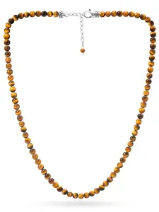 RTZN Tiger Eye Beaded Necklace