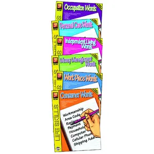 212 MAIN Life-Skill Lessons Workbook Set - All 6 Books (Remedia Publications Rem930H)