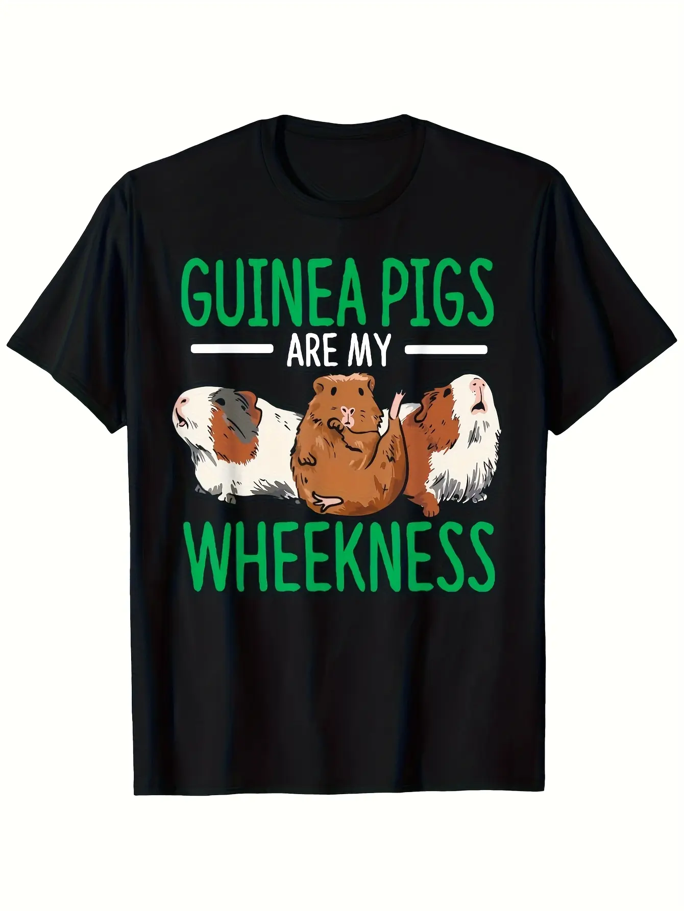 Funny Guinea Pig Lover Graphic T-Shirt for Women