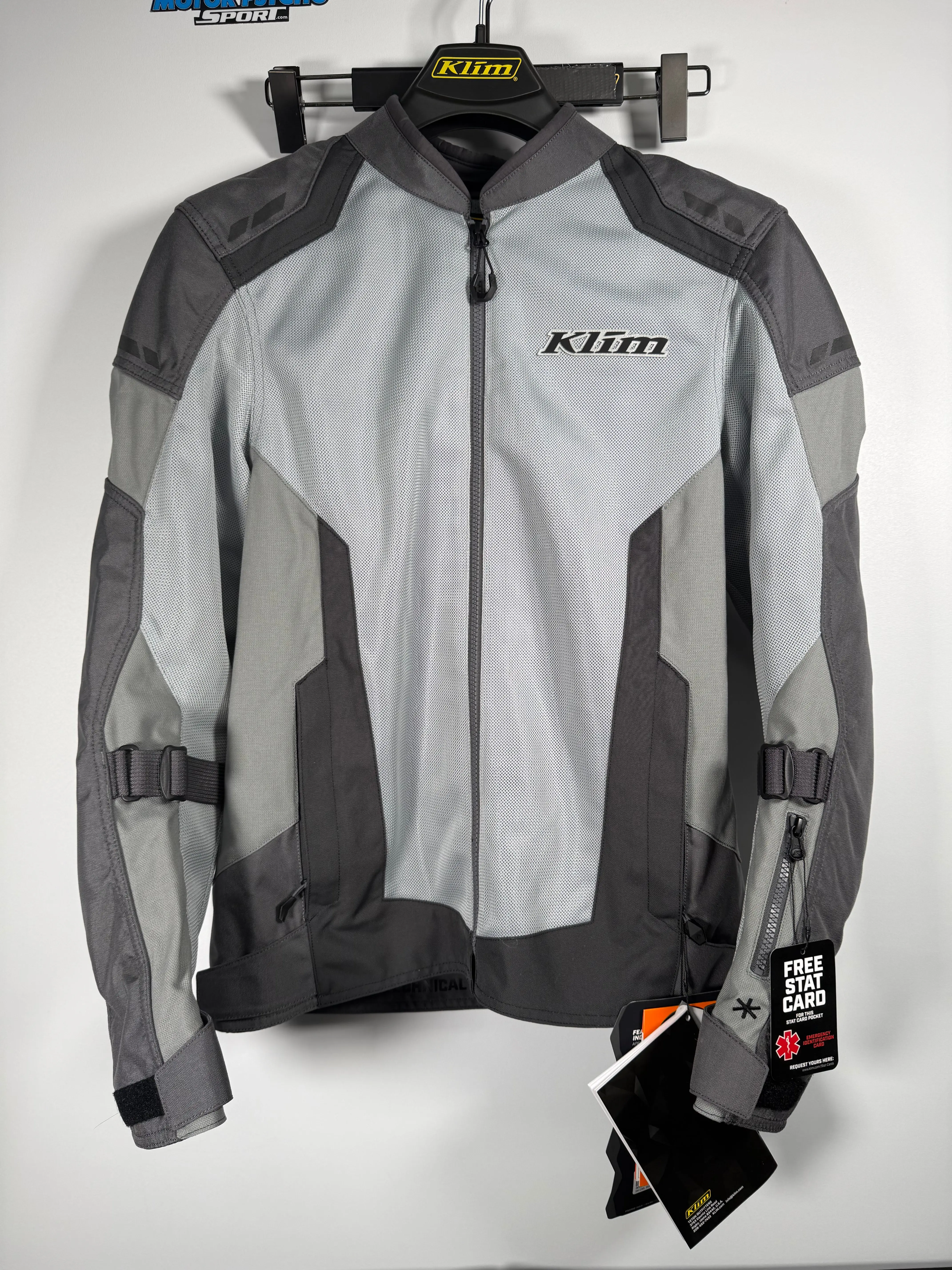 KLIM INDUCTION JACKET - COOL GRAY - Size S - OPEN BOX