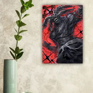 (Poster) Mahoraga Jjk Poster Anime Vintage Wall Art, Gift for Maang Fans