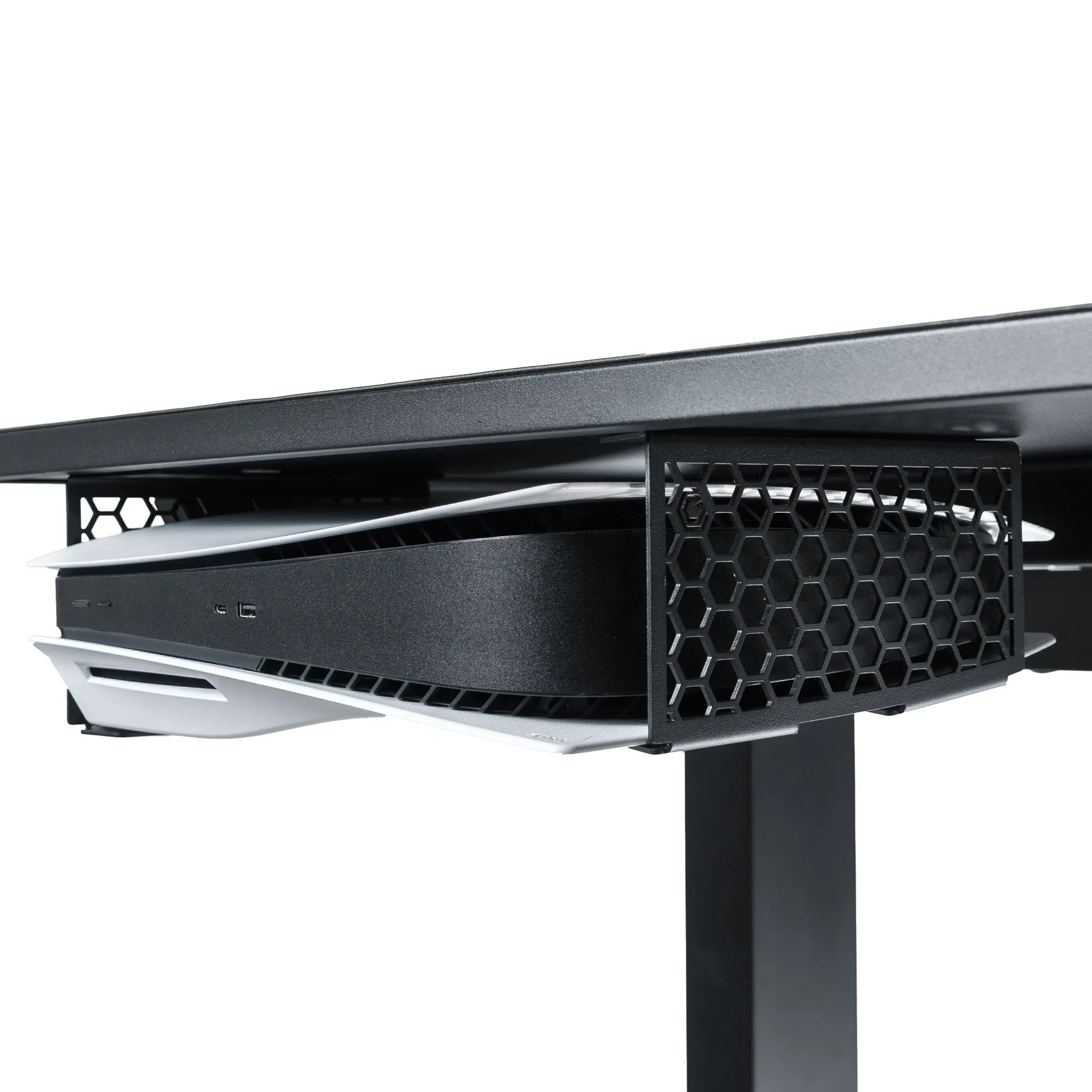 Stealth Mount Steel PS5 - Under Desk horizontal mount for PS5.