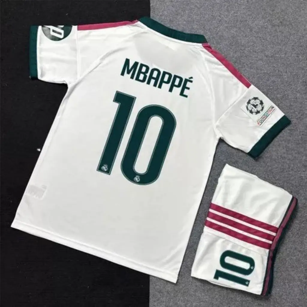 Mbappe #10  Real Madrid Home Laliga 2026/27 Football Jersey | Unisex Breathable Quick Dry Soccer Shirt - Personalized on Request