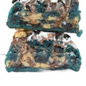 Cookie monster stuffed cookie