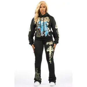 Chapelle Black Super Stacked Trackset