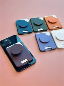 Strong Magnetic Wallet Card Holder Case For Magsafe iPhone 16 17 15 ProMax Samsung S25 S26 Ultra Macsafe Card Slots With Griptok