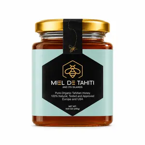 Tahiti Raw Honey – Miel De Tahiti | 100% Raw Honey | Product of French Polynesia | 250g (8.83 oz)