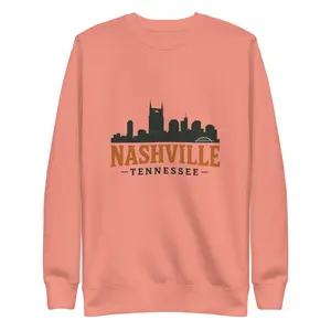 Unisex Premium Nashville Skyline Sweatshirt