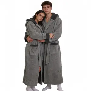 250g Solid Color Hooded Bathrobe for Couples - 100% Cotton Comfortable Cozy Design for Relaxation at Home eeyore  onesie aerie plus  size  girl