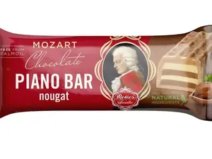 Mozart Piano Bar - Chocolate Nougat Bar - Imported from Austria - Holiday Chocolate