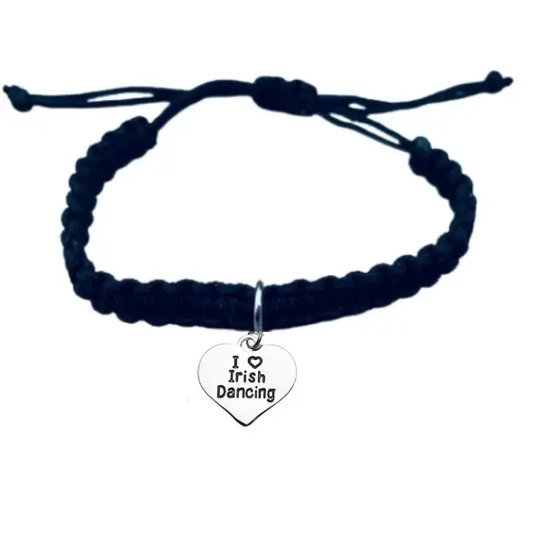 Irish Dance Adjustable Rope Bracelet