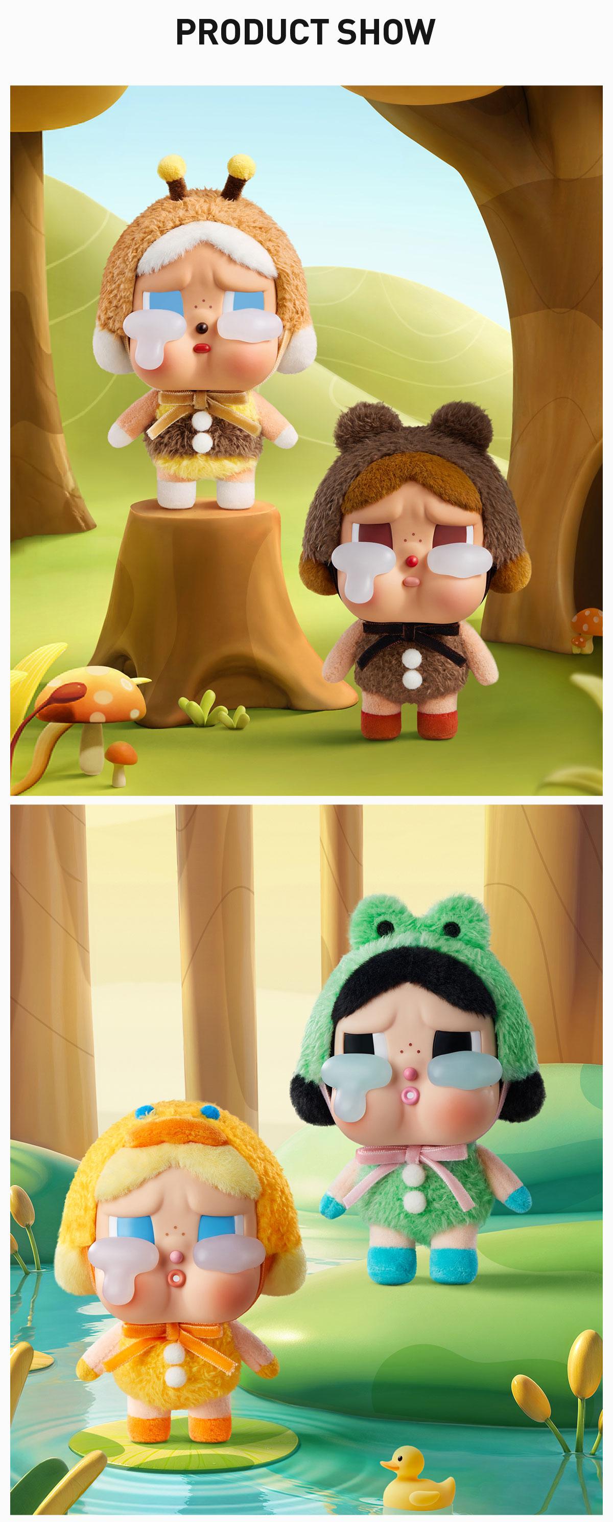 POP MART CRYBABY Crying Again Series-Vinyl Face Plush POP MART CRYBABY Crying Again Series-Vinyl Face Plush