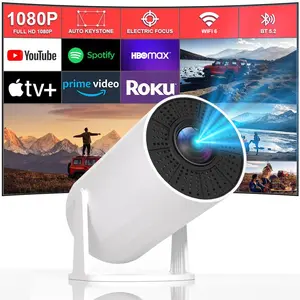Holiday Haul XBJ Portable  Upgraded Mini Projector - 4K Decoding & 1080P Home Theater, Creative Digital Screen for Birthdays - Christmas Gift