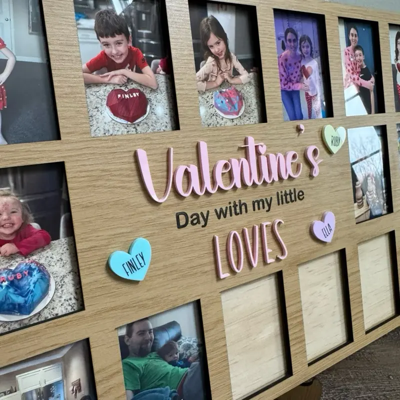 Personalized Valentine’s Photo Frame