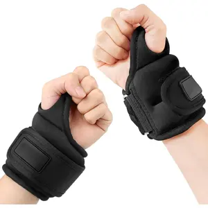 Wrist Weights with Thumb Loops Lock for Men Women 1lb*2 2lbs*2 3lbs*2 Ankle Weights Weighted Gloves for Running Strength Training Yoga Walking Exercises