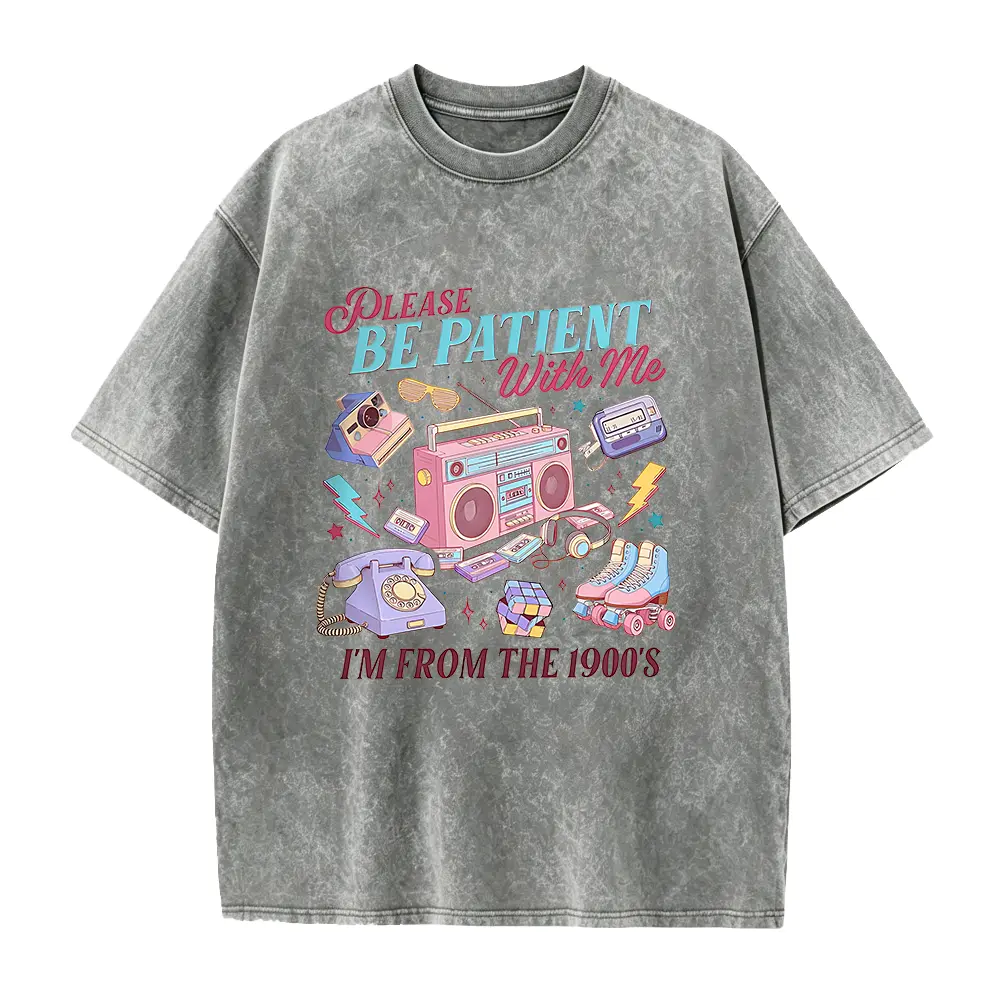 Please Be Patient With Me I'm From The 1900s TShirt, Funny 90s Throwback Sweatshirt, Western Graphic Tee
