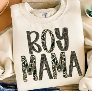 Hunting Mama Camo Western Sweatshirt, Tshirt, Hunting Wife Distressed Varsity Cowboy Tee, Hunting Season Shirt, Camouflage Mom Tee, Mother’s Day Gift for Boy Moms