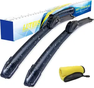 Windshield Wipers, 28" + 14" Wiper Blades, OEM Quality,  Premium All- Seasons for Replacement Windshield Wiper Blades (Set of 2), With Extra 1PC Premium Microfiber Towels