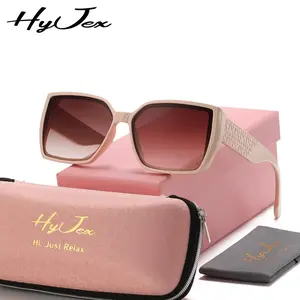 HyJex Unisex Sporty Full Frame Sunglasses Travel-friendly Round Frame Sunglasses UV400