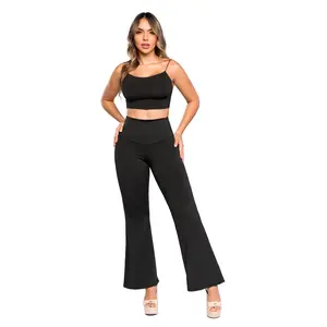 Legging SMI0092 – Bota campana con faja interna y tecnología de moldeo invisible