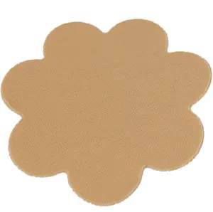 BRAZA Petal Tops Reusable Nipple Covers -  Self Adhesive No Show Bra For Women - Waterproof & Comfortable