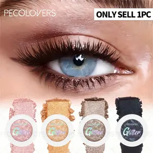 1pc Monochrome Flowing Pearlescent Monochrome Eyeshadow, Long-Lasting Smudge-Proof Formula, Effortlessly Applies for a Durable Waterproof Shimmering Eyeshadow Glitter Shimmer Eyeshadow