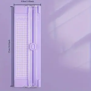 Dual-Direction Small A4 Paper Cutter, Mini Portable Student Office Scissors, Photo Origami Cutting Trimmer, Lightweight Cutting Machine, Cutting Supplies