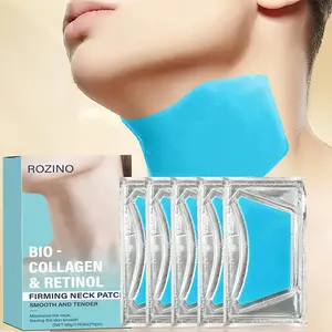 ROZINO BI0 Collagen & Retinol Firming Neck Patch Anti-Wrinkle Care for Women Lift & Smooth Skin with Collagen & Retinol Ingredients