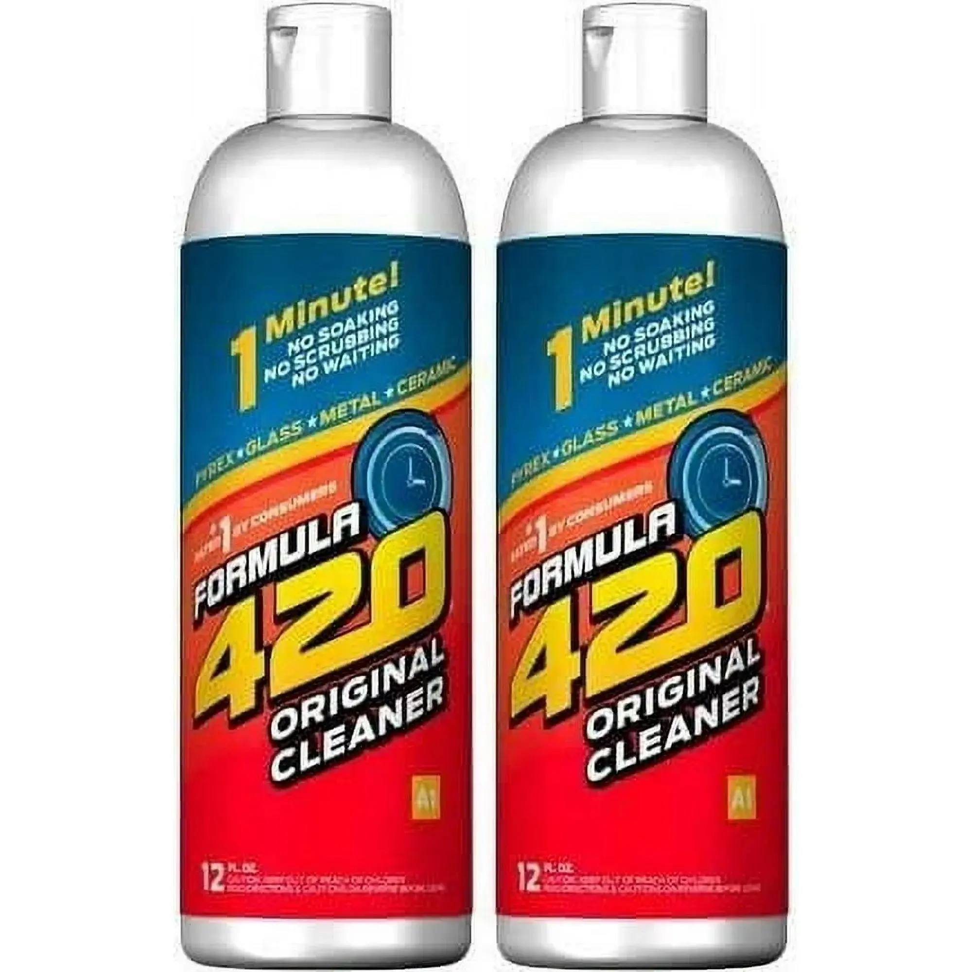 Formula 420 Cleaner - Glass, Metal and Ceramic - 12 Oz. Bottle Formula 420 Cleaner - Glass, Metal and Ceramic - 12 Oz. Bottle