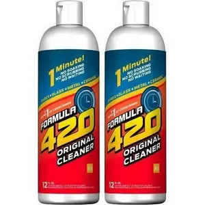Formula 420 Cleaner - Glass, Metal and Ceramic - 12 Oz. Bottle