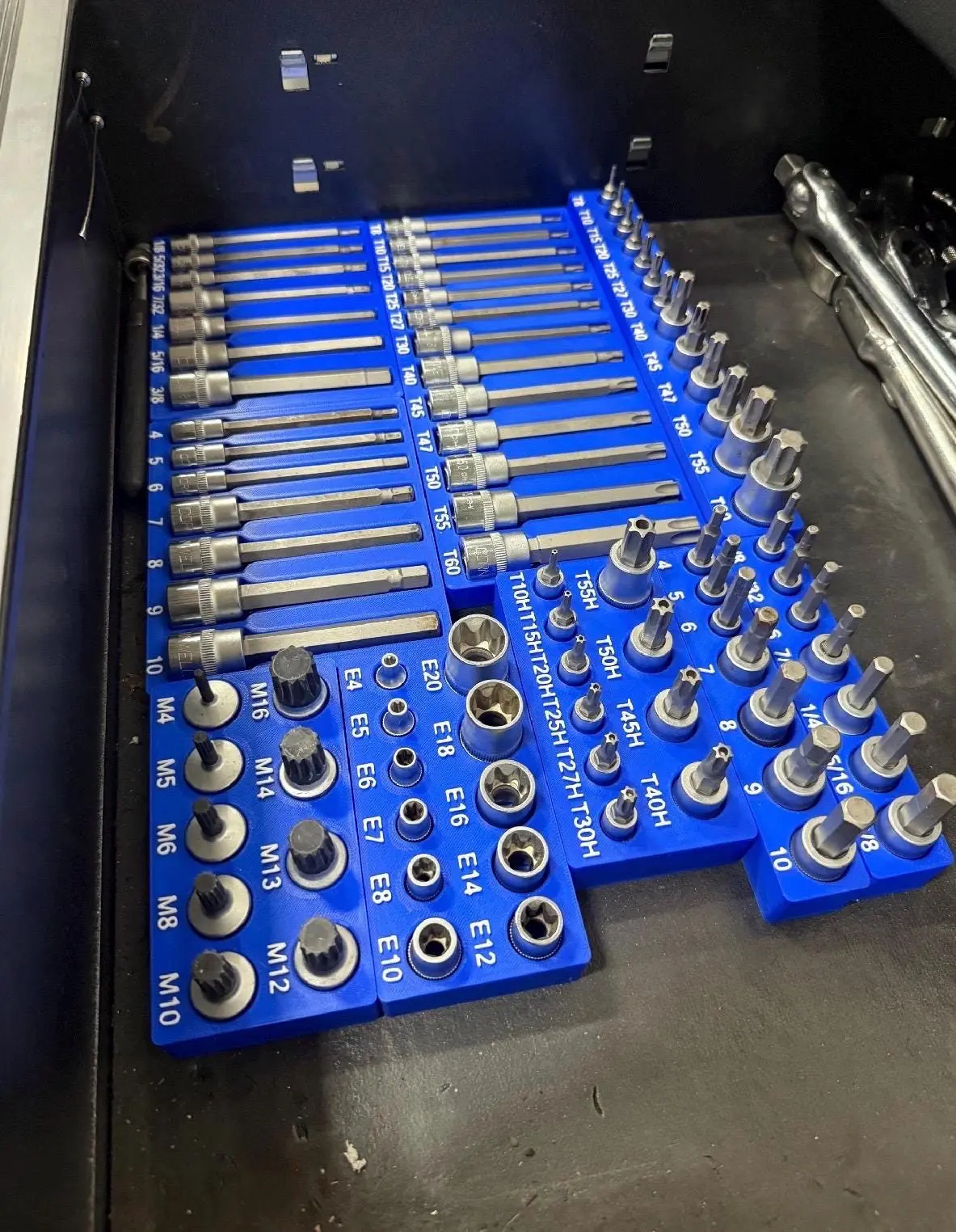 Cornwell 84pc Master Bit Set Organizer – Fits CBSMTH84S Star & Hex Bit ...