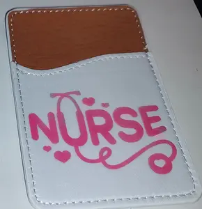Cell Phone Wallet Card Holder. Mobile phone case for Credit Card, License or cash.