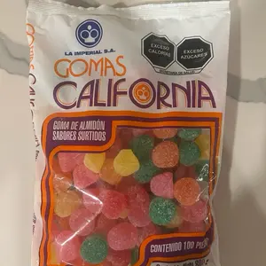 Gomas California Gummies 100pc - 800g