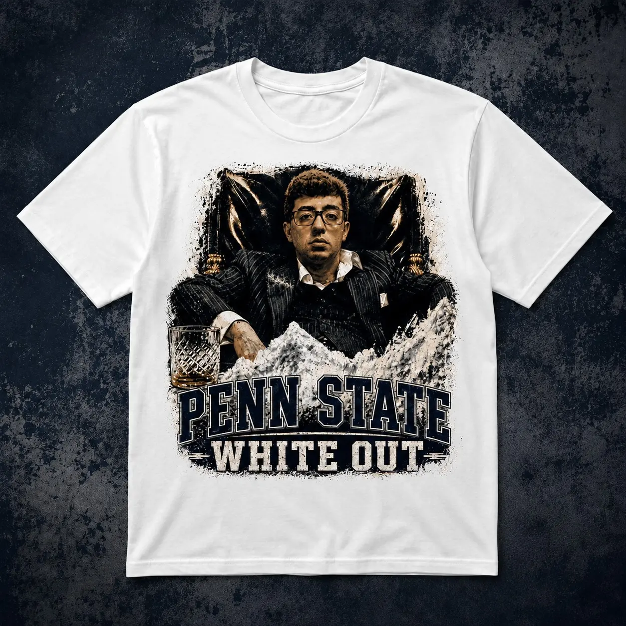 Pablo Pledgescobar Penn State White Out Shirt 2026, Unisex Casual Streetwear & Gift, Full Size, Full Color.
