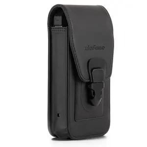 Ulefone Armor 24 Holster,  ID Card Holder Pouch，Multi-Purpose Leather Phone Holster with Belt Clip, Flip Case for Ulefone Armor 24