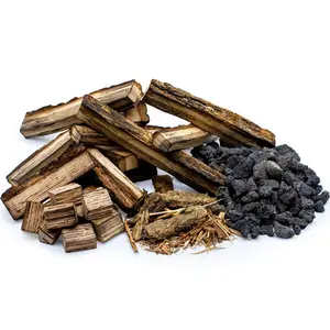 SotaFlame Slim Oak & Ember Real Wood Log Kit for Linear Electric Fireplaces