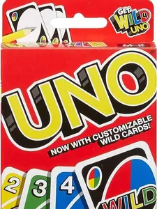 Mattel UNO Original Card Game – Classic Family Party Card Game, Easy to Learn, Fun for Kids & Adults