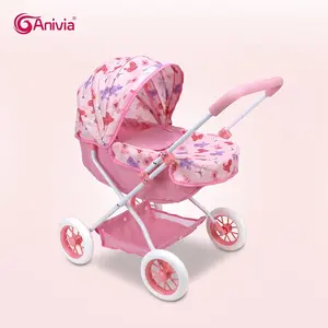 Anivia Brand Doll Stroller, Fits 11-18 Inch Dolls, Suitable for Kids over 3 Years, Perfect Holiday Gift, Christmas Present, Birthday Gift