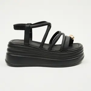 Rosa Black Women`s Summer Casual Sandals
