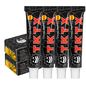 Tattoo Numbing Cream (4 Pack) - Black 75% Upgrade Edition - Pain Free Tattoos - Effective Numbing Formula for No-Distraction