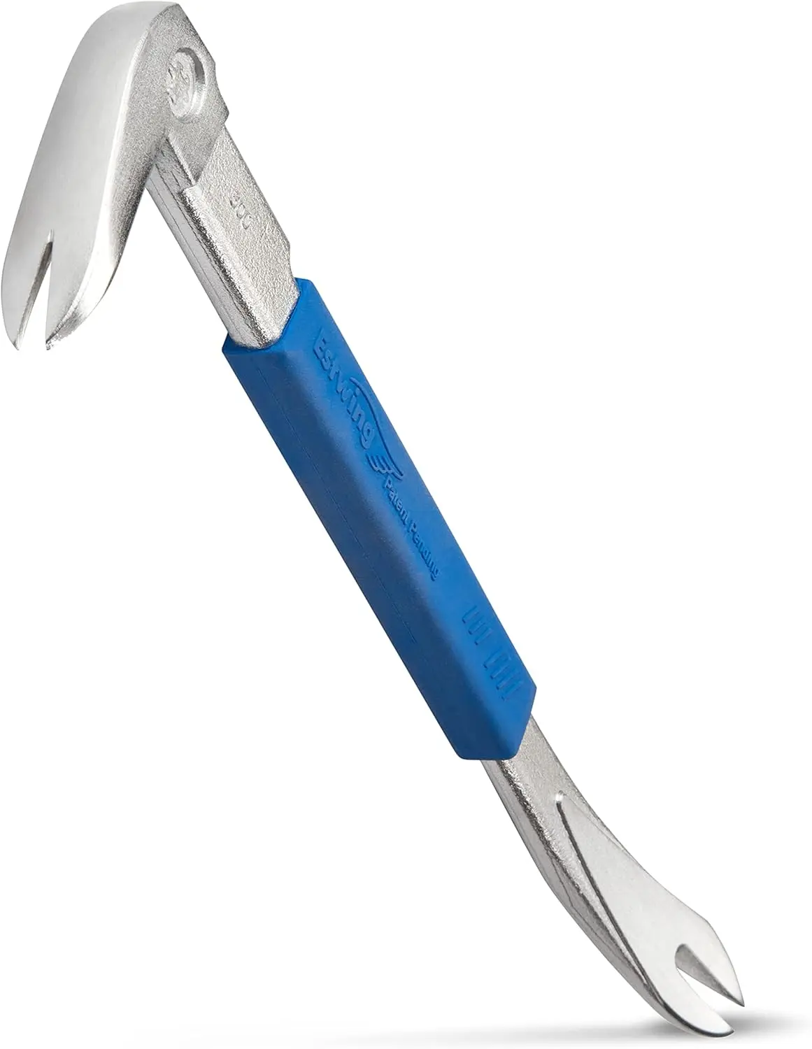 Pro Claw 12.5-inches High Leverage Pry Bar, Forged Steel Construction, Cushioned Grip, Ideal for Nail Removal - PC300G