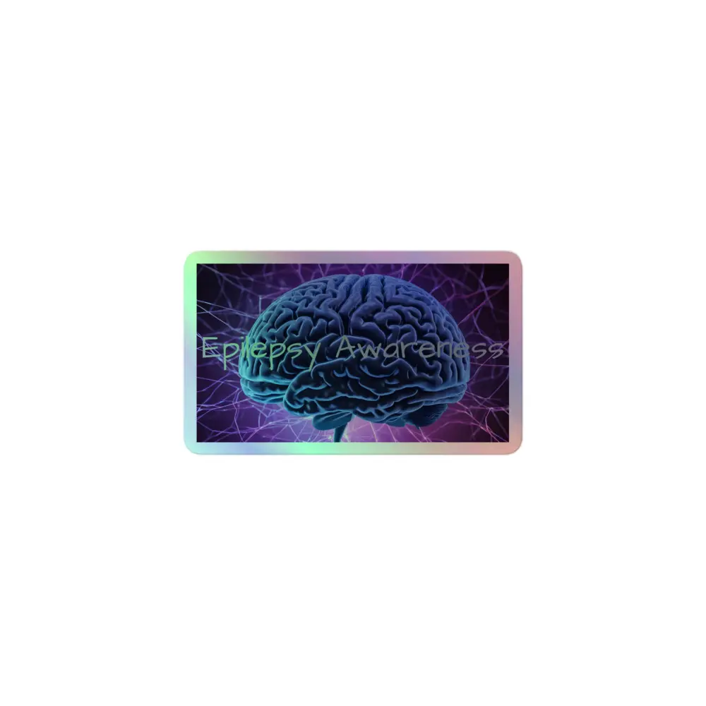 Epilepsy awareness Holographic stickers