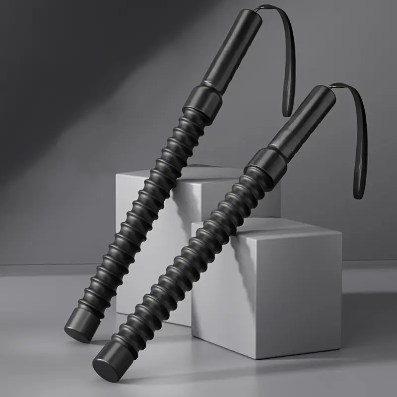 A pair of cordless battle ropes for home fitness, Home Gym, strength training, portable exercise ropes for HIIT workouts, low-intensity aerobic training, and durable core strength arm muscle training ropes, Home Workout Equipment