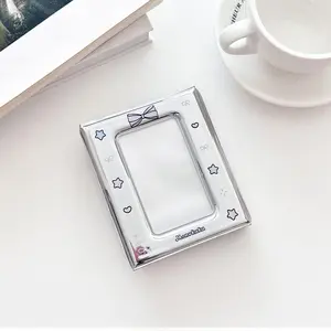 Angel Silver Envelope Photo Album Cartoon 3inch Mini Photocard Album for Kpop Idol Anime Card Display Polaroid Card Holder 2025