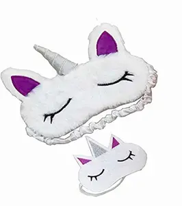 Royalty Essentials Unicorn Sleep Mask for Kids Matching Girl Unicorn Sleeping Sleep Mask