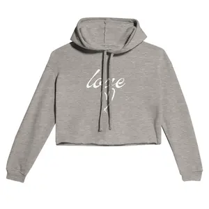 Women's Cropped Hoodie | Bella + Canvas 7502