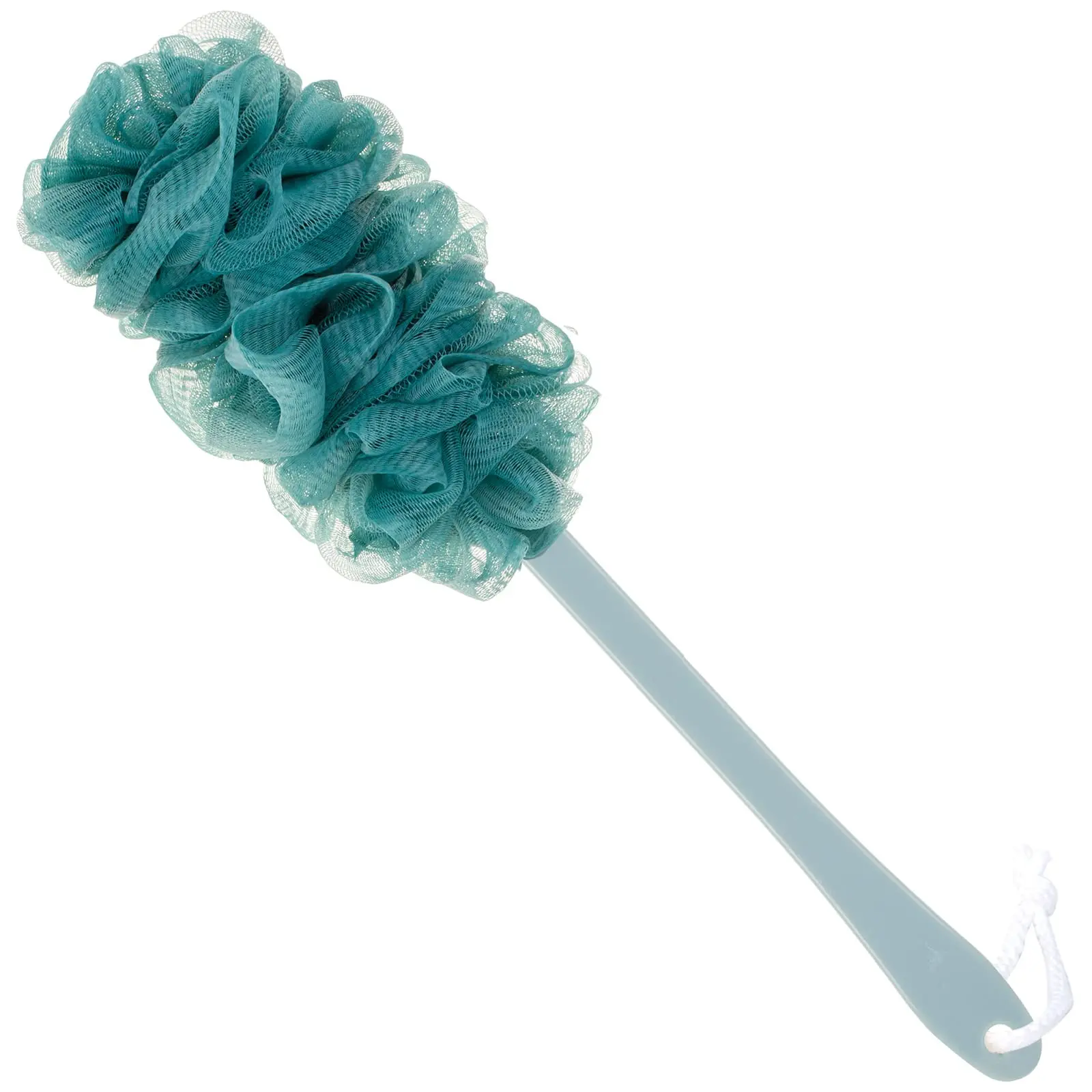 Back Scrubber for Shower, Loofah Long Handle Body Brush, Soft Nylon Mesh Sponge On a Stick for Shower Men Women Kids Elderly, Exfoliating Scrub Cleaning Luffa for All Kinds of Skin(Blue)ZAZK40